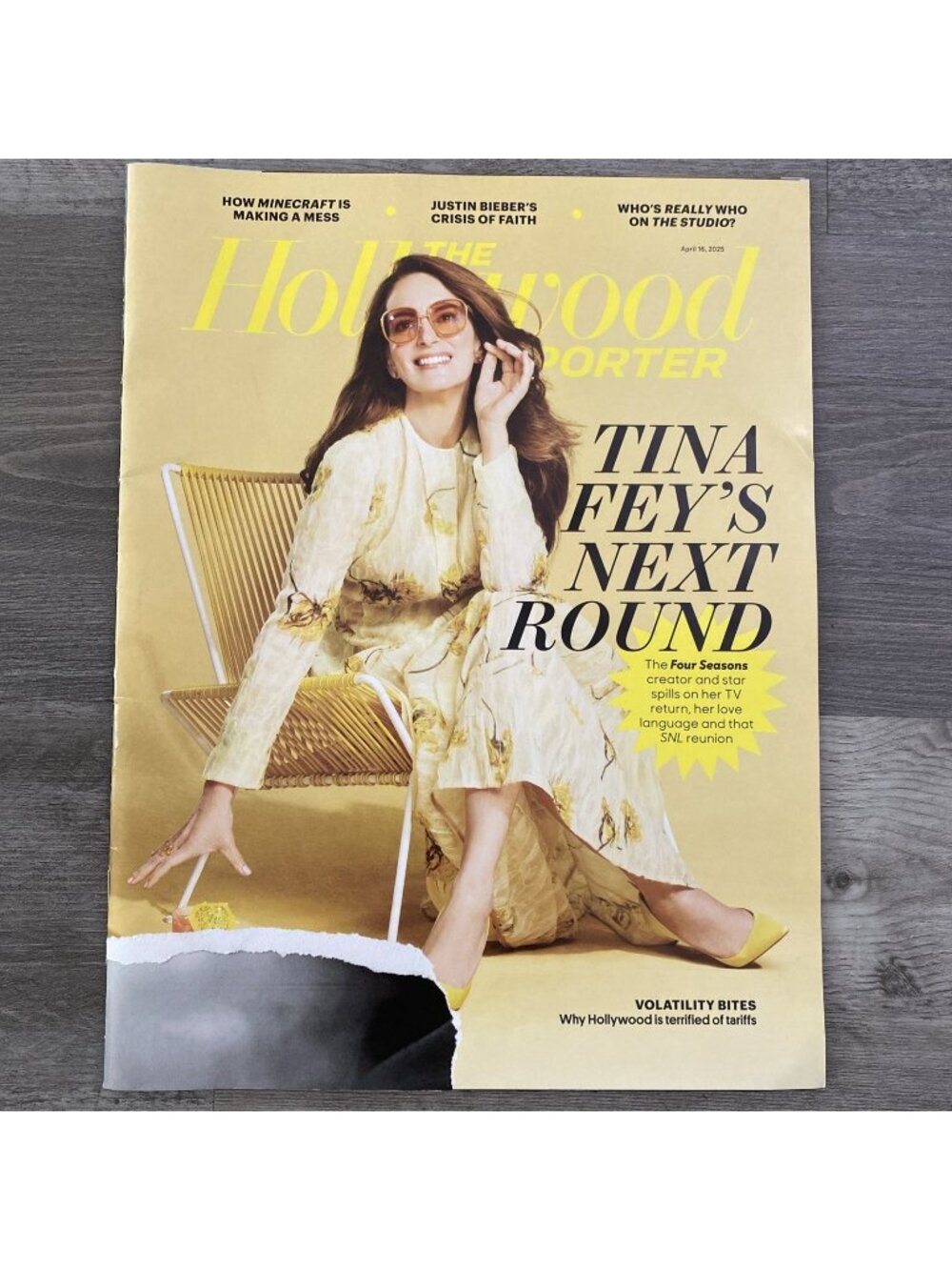 The Hollywood Reporter TINA FEY April 2025 FOUR SEASONS Who's Who on the Studio